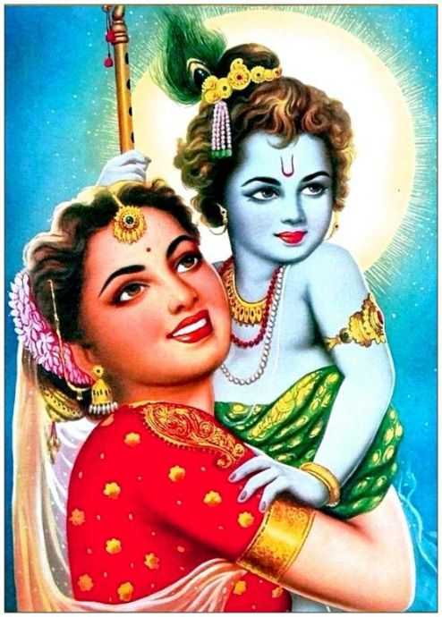This image has an empty alt attribute; its file name is image-yashoda-ma-bal-gopal-krishna-dp-blue-3d-painting-shree-android.jpg